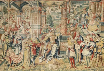 Serie van de geschiedenis van David, c.1525