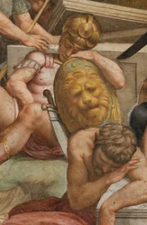 Counterfaccata, Bernardino Gatti, Opstanding 1529, (detail)