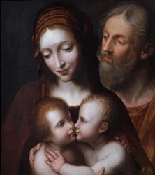 De Heilige Familie met de Jonge St. Johannes