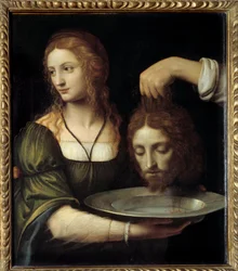 Salome ontvangt het hoofd van Johannes de Doper