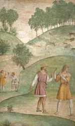 De tegenspoed van Cephalus, ca. 1520-1522 (fresco)