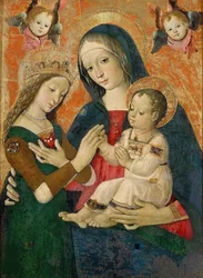 Het mystieke huwelijk van Sint-Catharina
