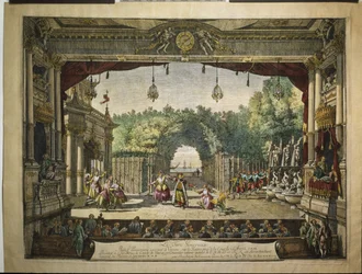 Ballet Le Turc Généreux in het Weense Burgtheater, 1758