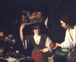 Fruitenverkoopster