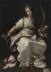 De heilige Catharina van Alexandrië