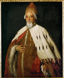 De Doge Francesco Erizzo (olieverf op doek)