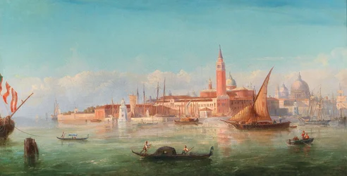 Uitzicht op Venetië