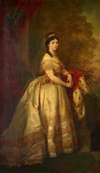 Duits: Portret van keizerin Augusta