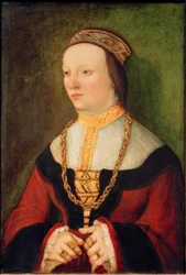 Portret van een jonge vrouw