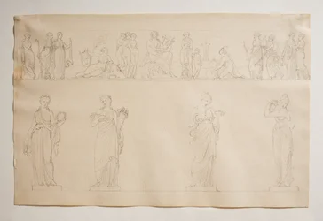 Apollo, de Gratiën en de Muzen