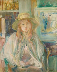 Meisje met een strohoed, 1892.