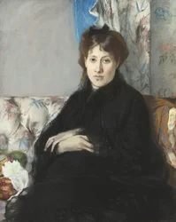 Portret van Madame Edma Pontillon, née Morisot