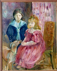 Portret van de kinderen van Gabriel Thomas