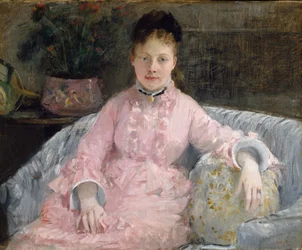 De Roze Jurk, ca. 1870