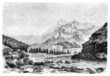 Munku-Sardyk, de Sayan-bergen, Siberië, Rusland