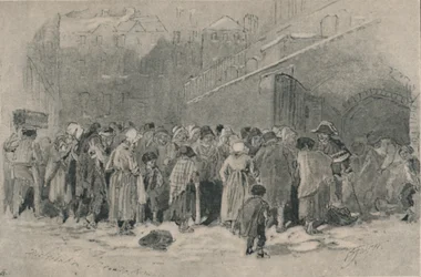 De verdeling van kolen, midden-late 19e eeuw