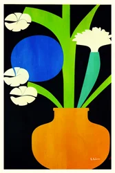 Moderne bloemenvazen