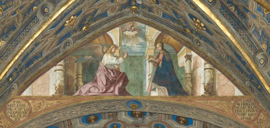 Apsis, Superarch, Boccaccio Boccaccino, Aankondiging 1506-07