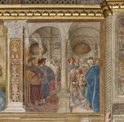 Centrale Schip, Vierde Noordelijke Span, Besnijdenis, Boccaccio Boccaccino 1516-17