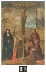 Jezus Christus Kruisiging, Boccaccio Boccaccino