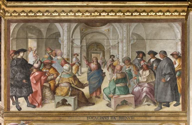 Presbyterium, Achtste Noord Span, Dispuut van Jezus, Boccaccio Boccaccino