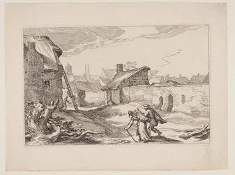 Plaat 11, uit Landschappen met boerderijen