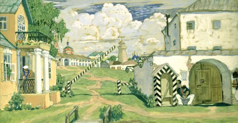 Toneelontwerp voor Alexander Ostrovsky