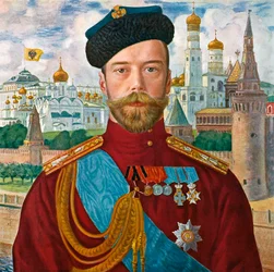 Tsaar Nicolaas II van Rusland, 1915