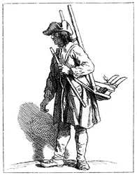 Een Straatdrager, 1737-1742
