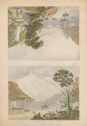 Bacharach en Uitzicht nabij Bingen