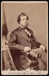 Portret van Hamilton Fish