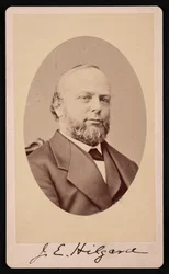 Portret van Julius Erasmus Hilgard