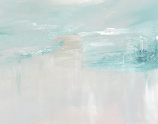 Zachtblauwe horizon