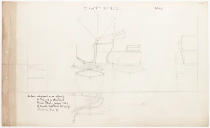 Werktekening voor Demi-Mail Phaeton, nr. 20400