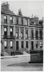 17, Heriot Row, huis van Robert Louis Stevenson en zijn familie in Edinburgh