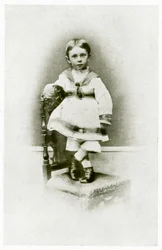 Aubrey Beardsley, 2 jaar en 3 maanden oud