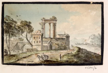 Een reeks schetsen, uitzichten in Groot-Brittannië, het Continent en Amerika 1772-1778