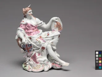 Britannia, Longton Hall Porselein Fabriek, ca. 1756