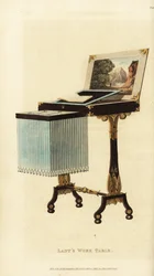 Elegante damestafel, Regency tijdperk