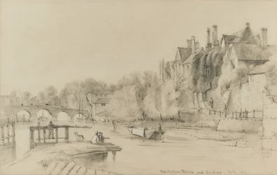 Maidstone Aartsbisschoppelijk Paleis en Brug