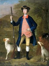 Richard Gwynne van Taliaris en Tregib (olieverf op doek)