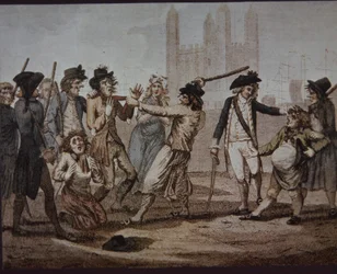 Royal Navy persbende, handhaving van de rekrutering van zeelieden