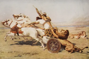 Nimrod, A Mighty Hunter, illustratie uit 