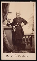 Portret van Dr. James C. Fisher, 1863