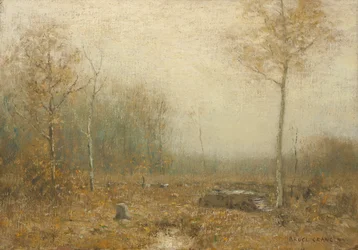 Een november scène, ca. 1895