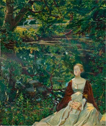Naar een schilderij van Byam Shaw, ca. 1899