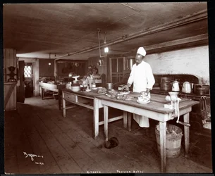 Chef in de keuken van Janer