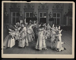 Dansen op het James Hazen Hyde-bal, New York, 31 januari 1905