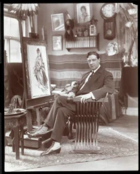 De heer Harrison Fisher, 1905