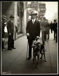 Mr. Himmel van de New York Association for the Blind, 111 East 59th Street, New York, 1930